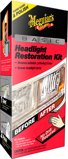 Meguiars Headlight Restoration Kit - Strålkastarpolering