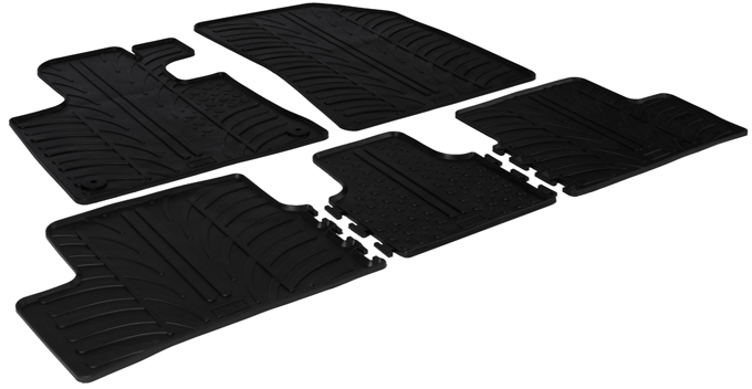 Gummimattor, kupé Citroen C4 Picasso (Spacetourer) 2013- (T profil 5-d - Citroen - C4, C4 picasso