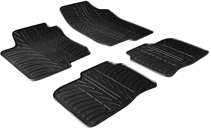 Gummimatter, kupé Hyundai i30/Kia Cee'd 2007- 2011 (T profil 4 deler) - Hyundai - I30. Kia - Ceed