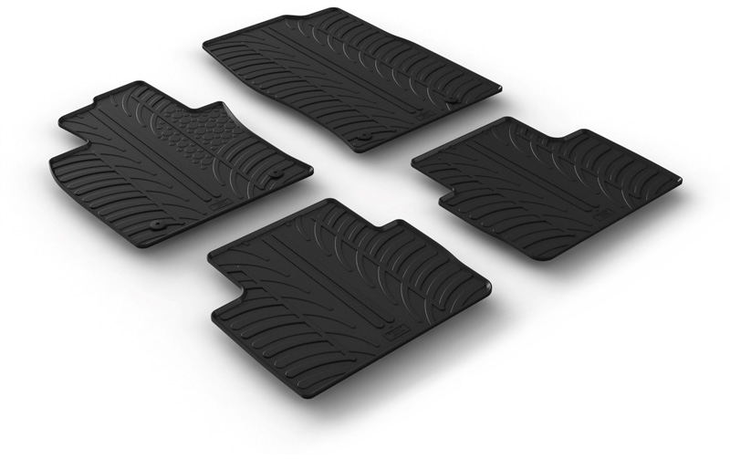 Gummikupémattor komplett sats - Mazda CX-30 8/2019- (T-profil 4-delar - Mazda - Cx-30