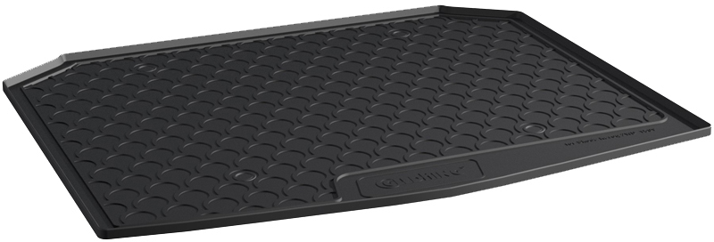 Bagagerumsmatta, Gummi Skoda Karoq 2WD 7/2017- (Nedre lastn - Skoda - Karoq