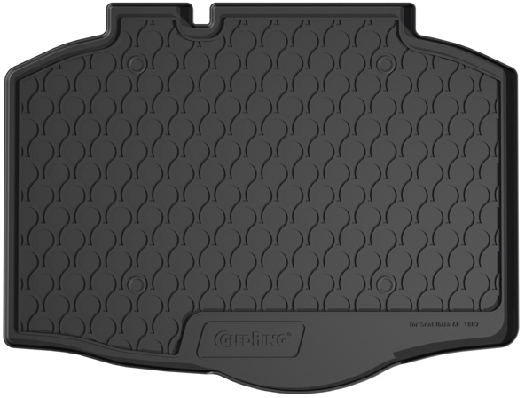 Bagagerumsmatta, Gummi Seat Ibiza 6F 5-doors 2017- (Nedre l - Seat - Ibiza
