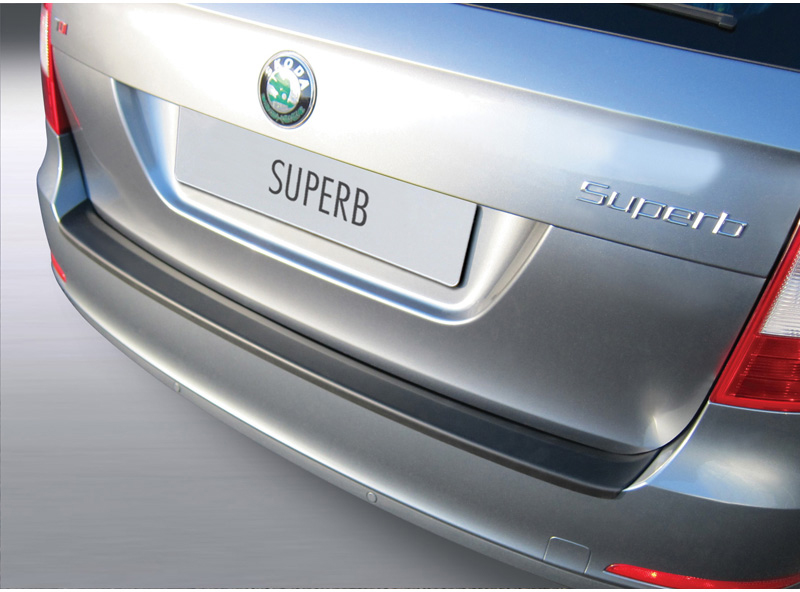 Stötfångarskydd Skoda Superb Combi 2013- svart - Skoda - Superb