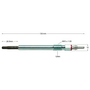 Glödstift Delphi - VW - Lt-serie - OE O629O5O61A,062905061A