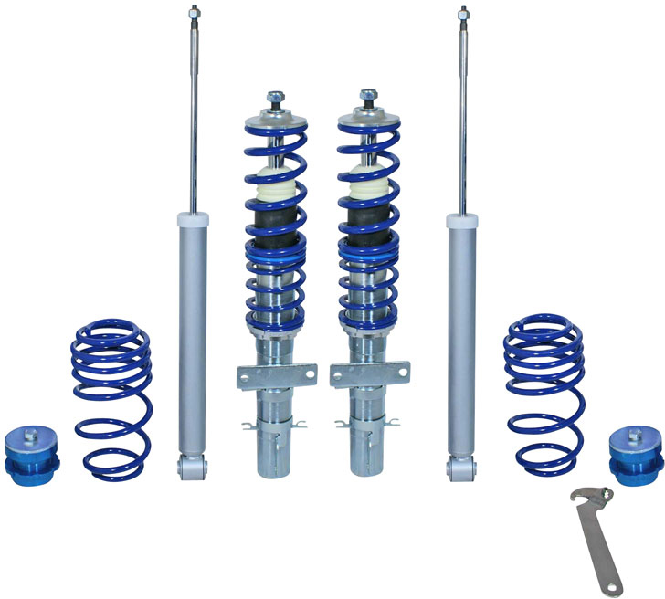 Sänkningssats Volkswagen Polo 6R/6C 2009-2017 35-65mm/30-60mm - VW - Polo, Cross-polo