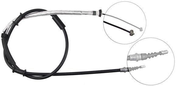 Tautrekk, håndbremse - Fiat - Punto, Grande punto, Punto evo. Alfa romeo - Mito