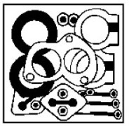 Monteringssett, eksosanlegg - Toyota - Hi-lux, 4-runner. VW - Taro 4wd