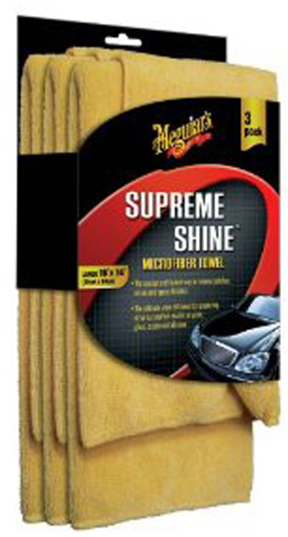 Meguiars Supreme Shine 40x80 cm - Mikrofiberdukar 3-pack