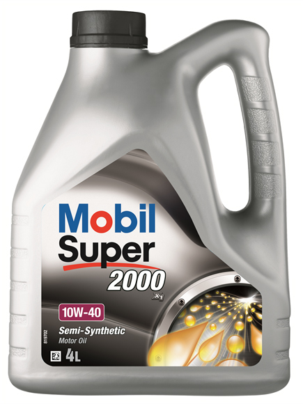 Mobil Super 2000 X1 10W-40 Motorolja Dunk 4 l - Motorolja - VW - Volvo - Toyota - Renault - Opel - Audi - Fiat - Ford
