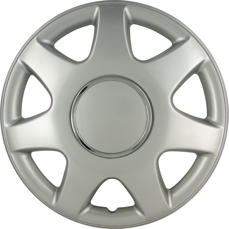 Navkapslar / hjulsidor set Florida 13 tum silver