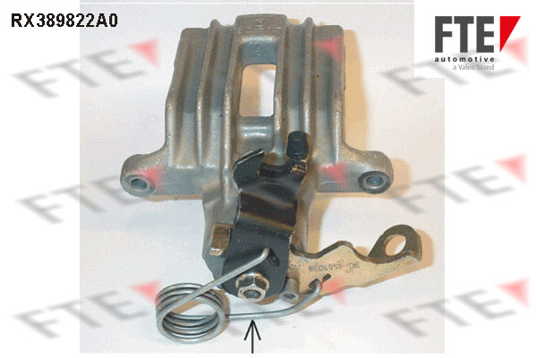 Bromsok FTE - VW - Passat. Audi - A4, A6. Skoda - Superb - OE 8E0615423