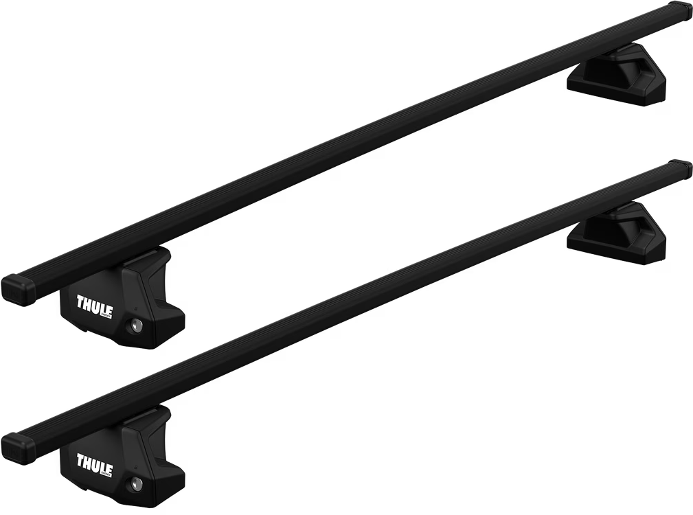 Thule SquareBar Evo - Komplett takräcke för integrerade takrelingar - Audi - Q7, Sq7 quattro