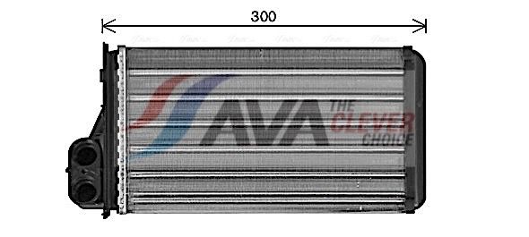 AVA Clever Choice Värmeväxlare, kupévärmare DN6473