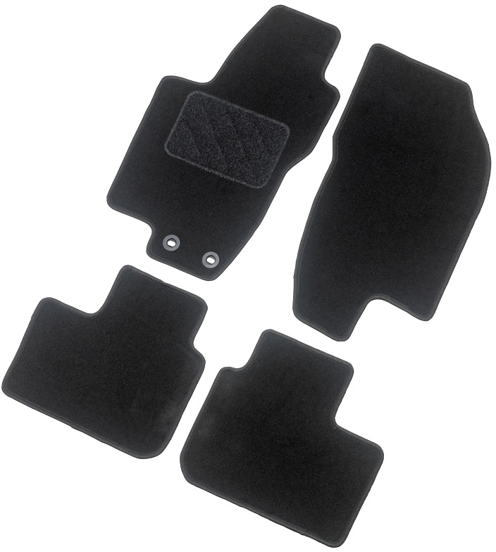 Tygmatta, kupé, set fram och bak Volkswagen Polo VI 3/5-doors 2017- - VW - Polo