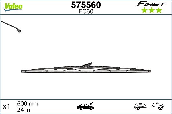VALEO Torkarblad FIRST 575560