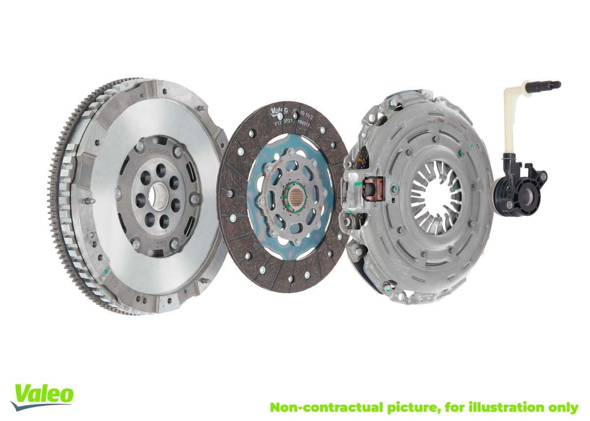 VALEO Kopplingssats FULLPACK DMF (CSC) with Self Adjusting Technology - Citroen - C3, Ds3, C4, Ds4, C4 picasso. Peugeot - 308, 207, 508, 3008, 5008
