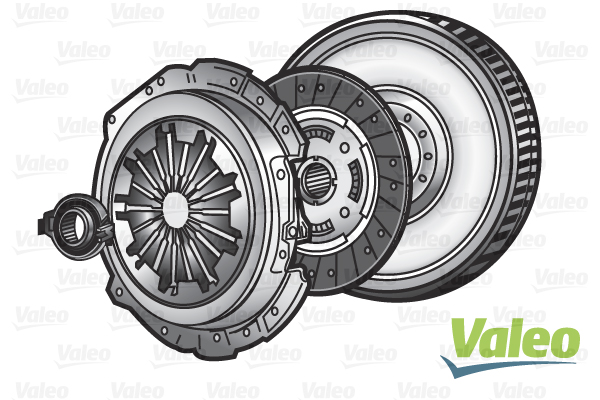 Kopplingssats med svänghjul Valeo - BMW - 1-SERIE-serie, E9*, Z4