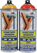 Motip High Gloss RAL 9010 - Spraymaling Ren Hvit 400 ml