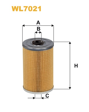 Oljefilter WIX - Skoda - 120, 105