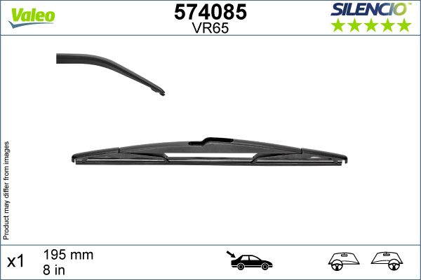 VALEO Torkarblad SILENCIO REAR 574085