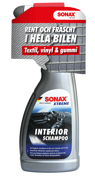 Sonax Xtreme Interiør Shampoo - Tekstilrengjøring 500 ml