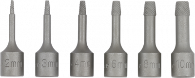 Skruvutdragarsats. 1/2" 5 Delars 8-16 Mm