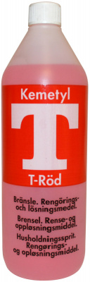 Kemetyl T-Röd 1 l