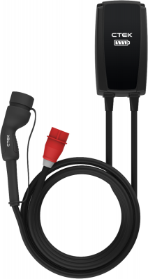 Ctek Njord Go Typ 2 (11kW / 6-16 A) Laddkabel 5 m & Laddbox