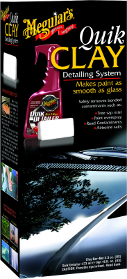 Meguiars Quik Clay Detailing System - Rengöringslera komplett sats