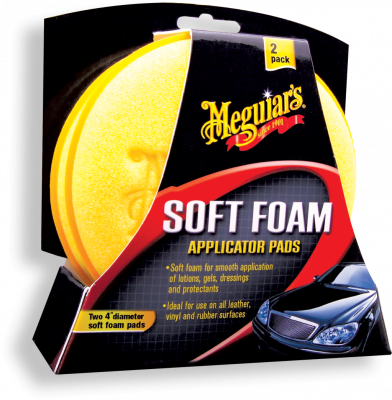 Meguiars Soft Foam Applicator Pads - Appliceringssvampar 2-pack