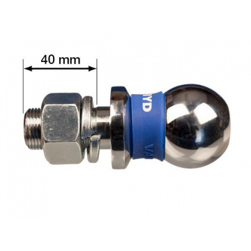 Kule 50 mm, 25 mm tapp till traktorer eller balkfästen