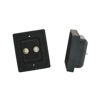 Gummihus enkelt for LED