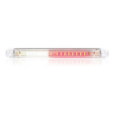 Fiberoptisk tilbake/dim LED