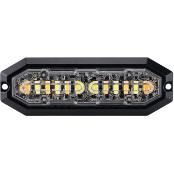 DuoBlitslys 12 LED, 12-24V DC, 20W