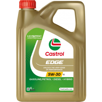 Castrol Edge LL 5W-30 Motorolja Dunk 4 l