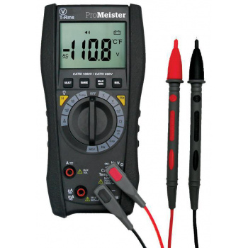 Multimeter Digital 9V Batteri ProMeister