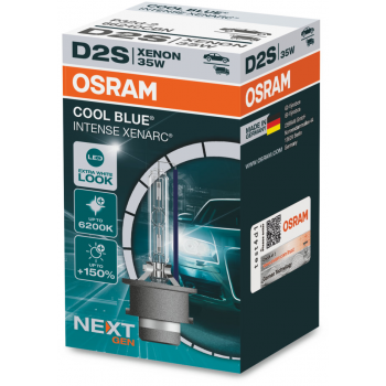 Osram Xenarc Cool Blue Intense (Next Gen) - Xenonlys D2S 35W 85 V 1-pakning