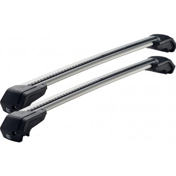 MontBlanc Xplore Ready Fit 748202/202 - Komplett takräcke för Integrerad reling 99/92 cm - Aluminium 2-pack