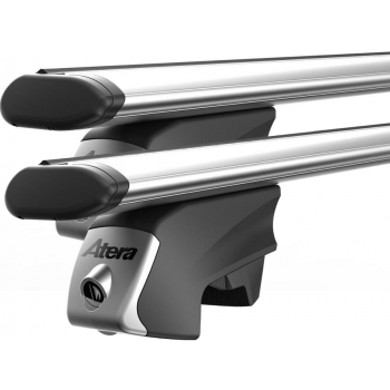 Atera SIGNO RTD 048522/522 - Komplett takräcke för Integrerad reling 122 cm - Silver 2-pack