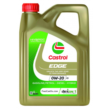 Castrol Edge C5 0W-20 Motorolja Dunk 4 l