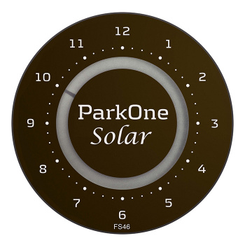 P-skive Parkone Solar FS46 – Solcelledrevet, genopladelig