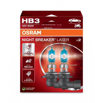 Halogenlampa HB3 Night Breaker Laser Next Gen (2-Pack) Osram