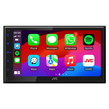 Appradio JVC KW-M595DBT – 6,8" touch, CarPlay/Android, DAB+