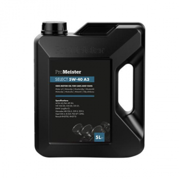 ProMeister Select 5W-40 A3 5 lit ProMeister