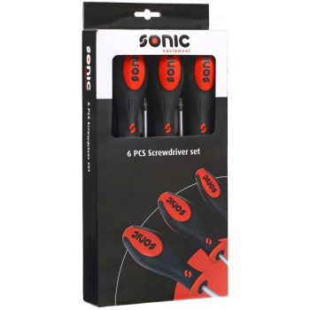 Skruvmejselsats Torx T10H-T30H 6-Delar Sonic