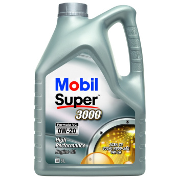 Mobil Super 3000 Formula VC 0W-20 Motorolja Dunk 5 l