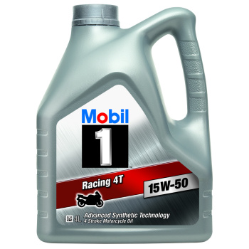Mobil 1 Racing 4T 15W-50 motorolja 4 l, API SN, MA2, 157314