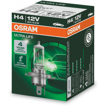 Osram Ultra Life - Lyspære H4 60/55W 12 V 1-pakning