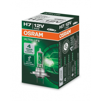 Osram Ultra Life - Lyspære H7 55W 12 V 1-pakning