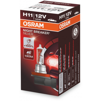 Osram Night Breaker Silver - Lyspære H11 55W 12 V 1-pakning